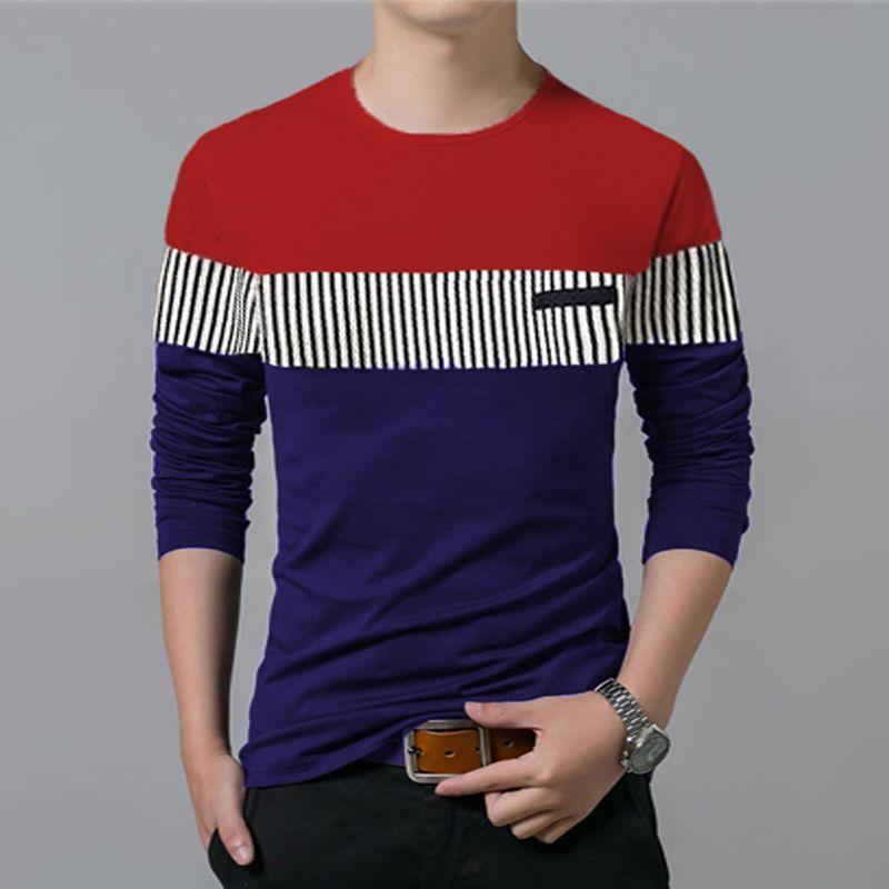 Modern Striped Pullover