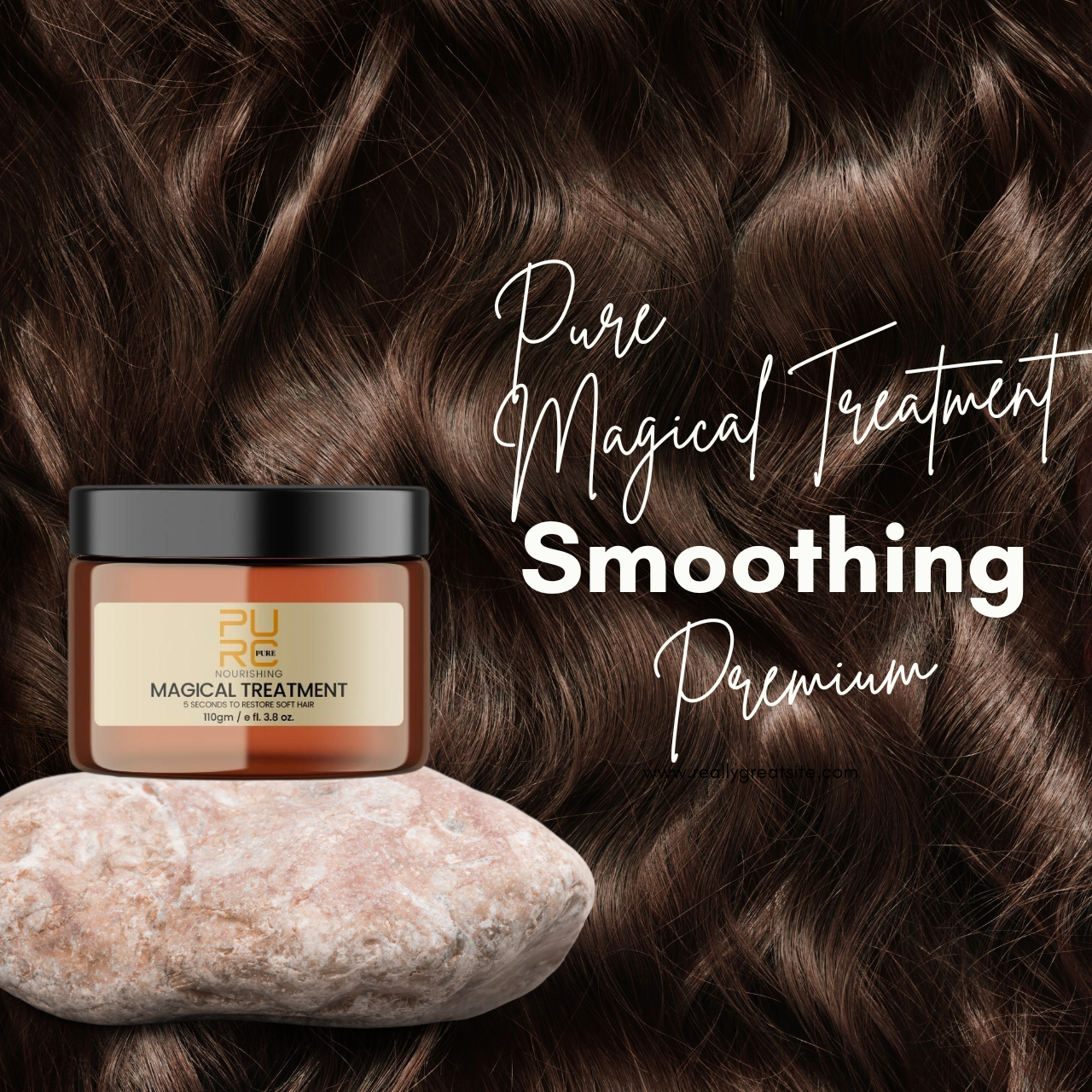 PURE MAGICAL TREATMENT 5 Second to Restore Soft Hair 110gm Pack of 2