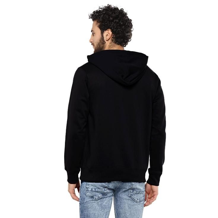 Cotton Solid Hoodie