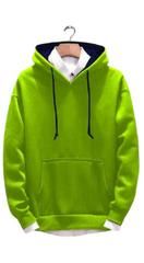 Tom Scott Cotton Fleece Solid Full Sleeves Hoodie