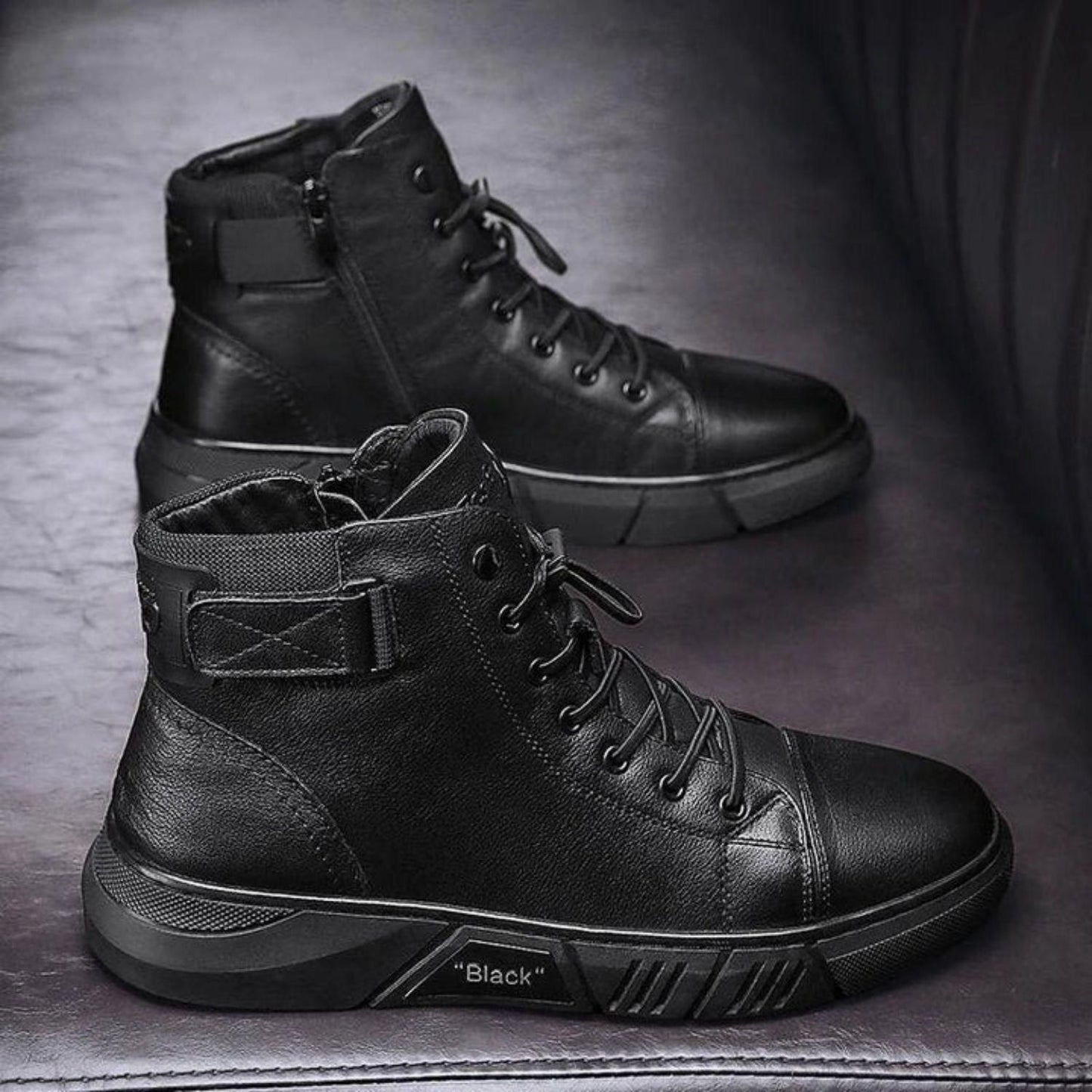 Walk Like A King! Men's Stylish Synthetic Boots