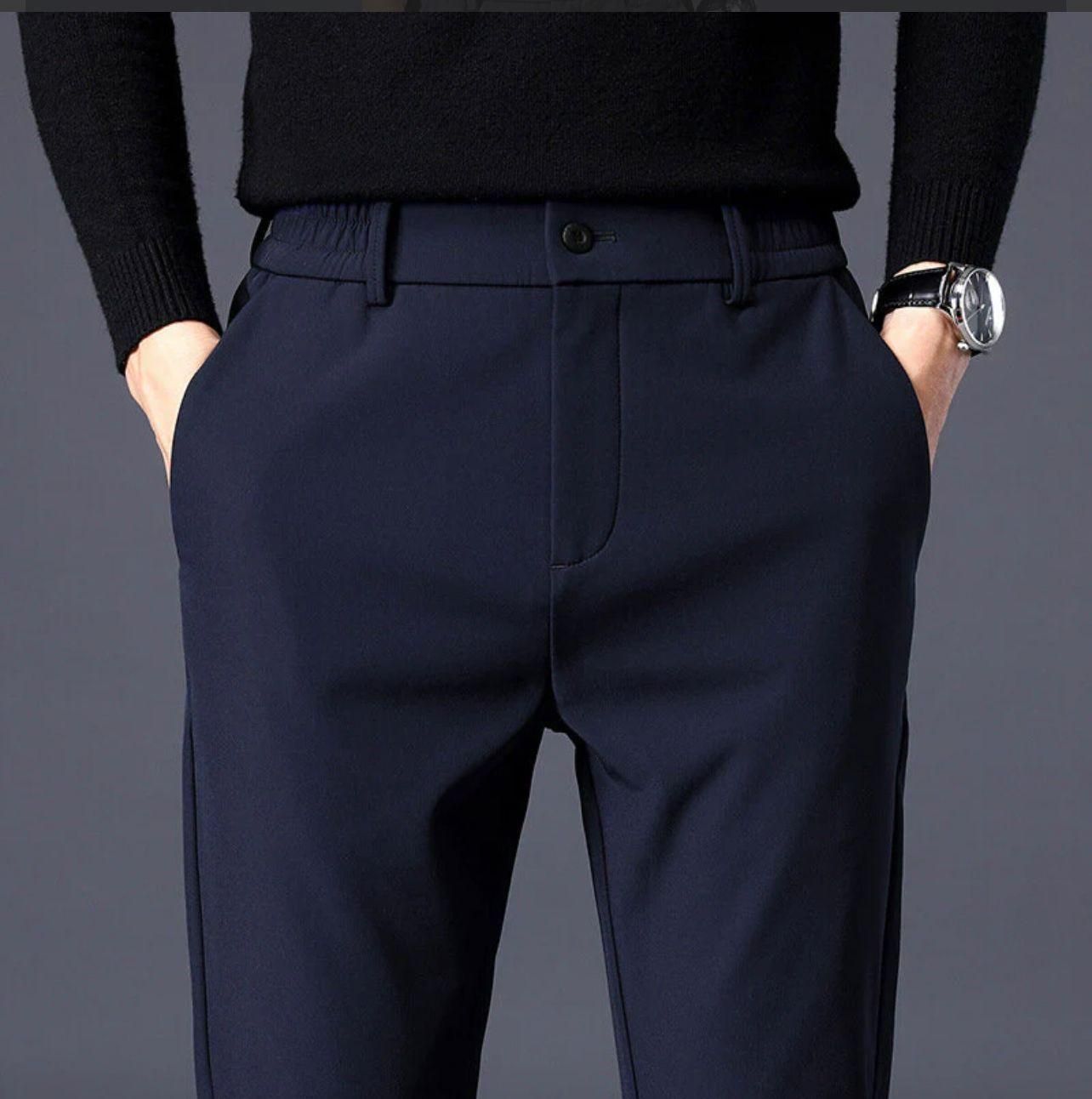 Men's Lycra Button Trackpant