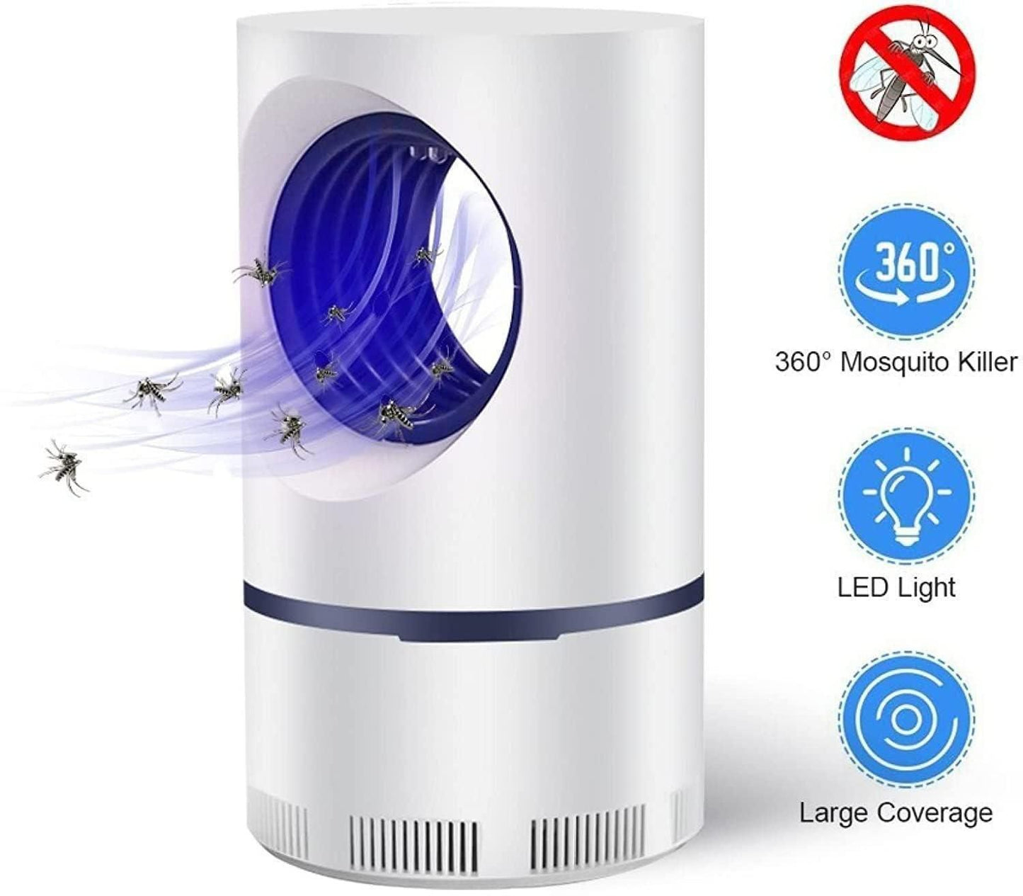 Electronic LED Mosquito Killer Machine Trap Lamp With USB