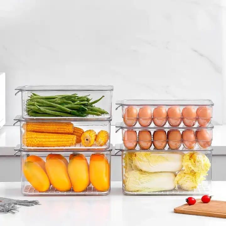 18 grids egg Storage Clear Plastic egg Container�