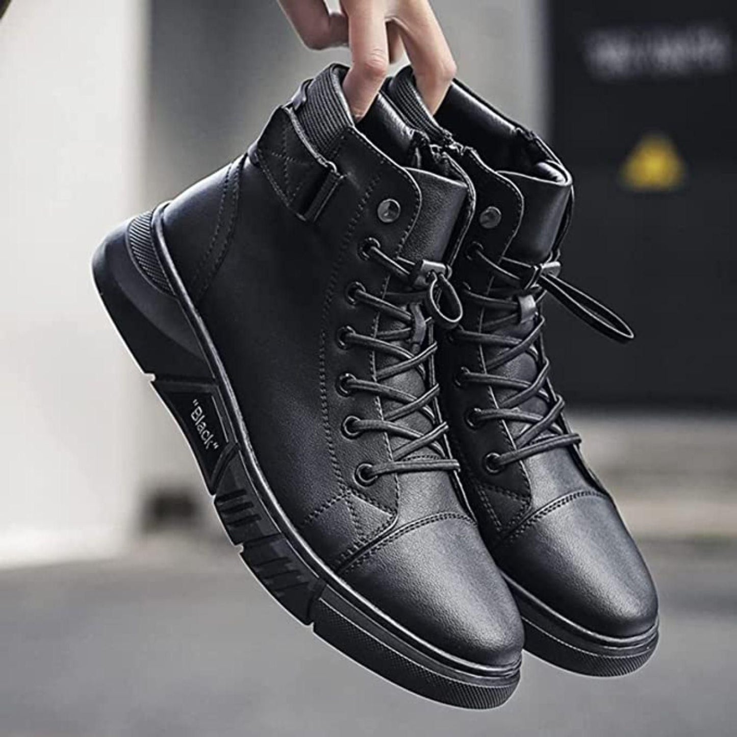 Walk Like A King! Men's Stylish Synthetic Boots